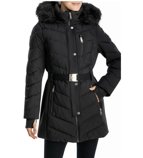 michael kors mantel dames|michael kors winter jacket women.